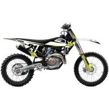 Factory Effex 2019 Rockstar Shroud Graphic Kit - Husqvarna 22-07640CL77