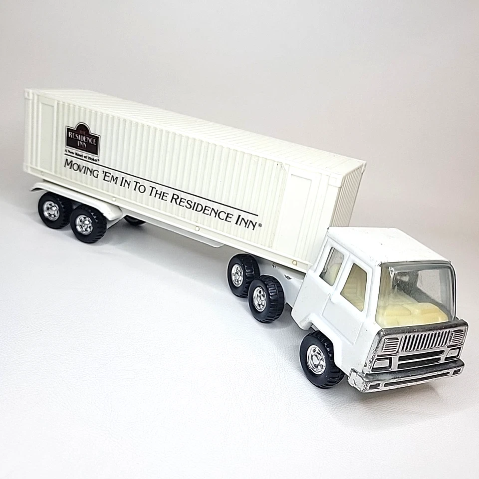 "Semirremolque vintage de acero prensado Residence Inn publicidad de hotel 10,5"" - 1:32? Foto 2 de 4