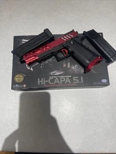 Tokyo Marui Airsoft Hi-capa 5.1 Government Model Gas Blowback Black Custom