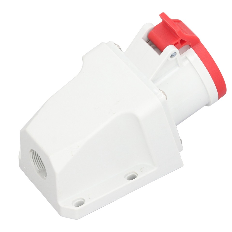 ^Industrial Connector Electrical 4 Pin 32A 3P+E IP44 Waterproof ...