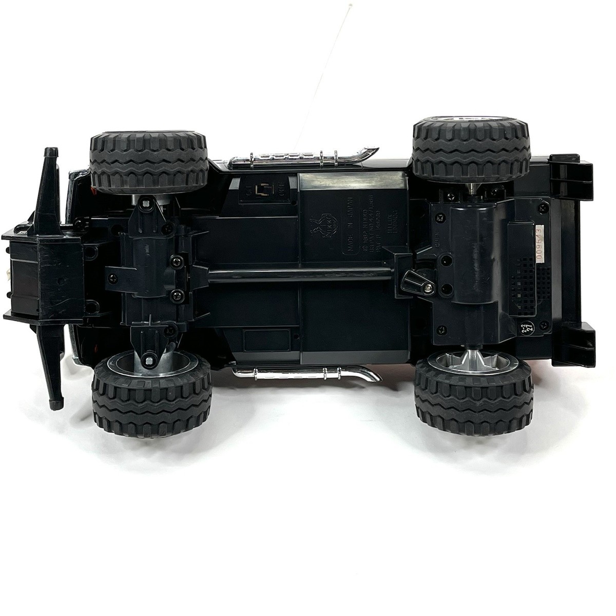 Vintage NIKKO Toyota Hilux 4WD Winch RC Truck 1/16 w/ Remote Japan
