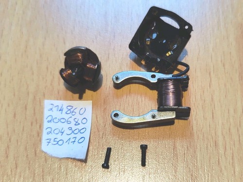 Märklin Feldmagnet 214860 + Anker 200680 + Motorschild 204900 H0, Lok, 3060 3061 | Zustand: Gebraucht