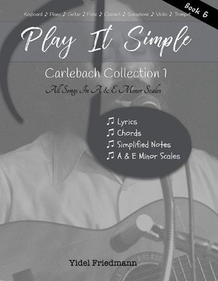Play It Simple: Carlebach Collection 1 by Yidel Friedmann (English) Paperback Bo