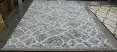 GREY / CREAM 8' X 10' Back Stain Rug, Reduced Price 1172620158 BFG629F-8