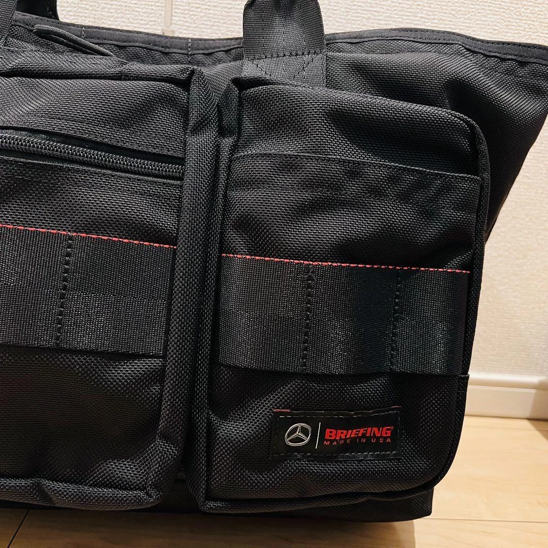 Briefing x Mercedes Benz Limited Bucket Tote Bag Nylon Black