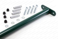 Drążek rozciągliwy 90cm drążek gimnastyczny do wieży zabaw huśtawka metalowy reck zielony