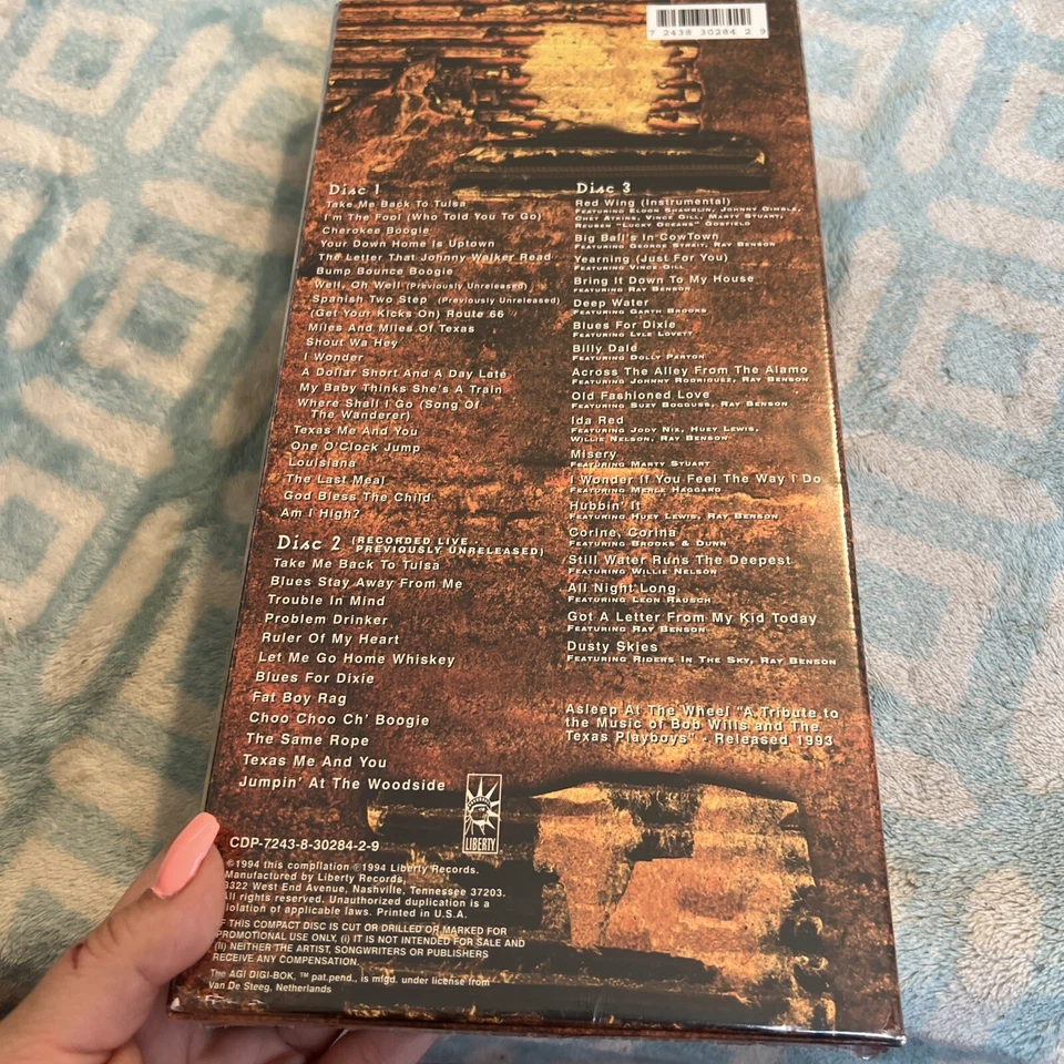 Asleep at the Wheel: Still Swingin' [BMG] ~ NEW 3-CD Box Set (1994, Liberty) OOP - Image 3 of 4