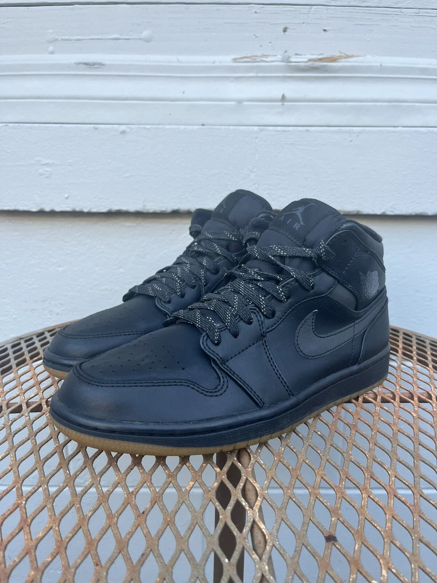Jordan 1 retro best sale mid winterized black anthracite