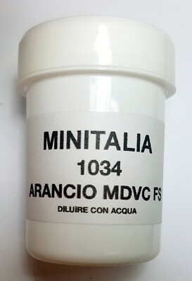 MINITALIA ORANGE MODEL TRAIN MDVC FS art. MI 1034
