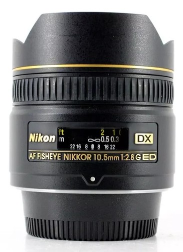 Nikon Nikkor AF 10.5mm f2.8 DX G ED Fisheye Lens - Picture 3 of 5