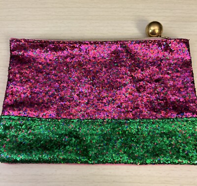 Ipsy Glam Bag Glitter Brights  Bag Only