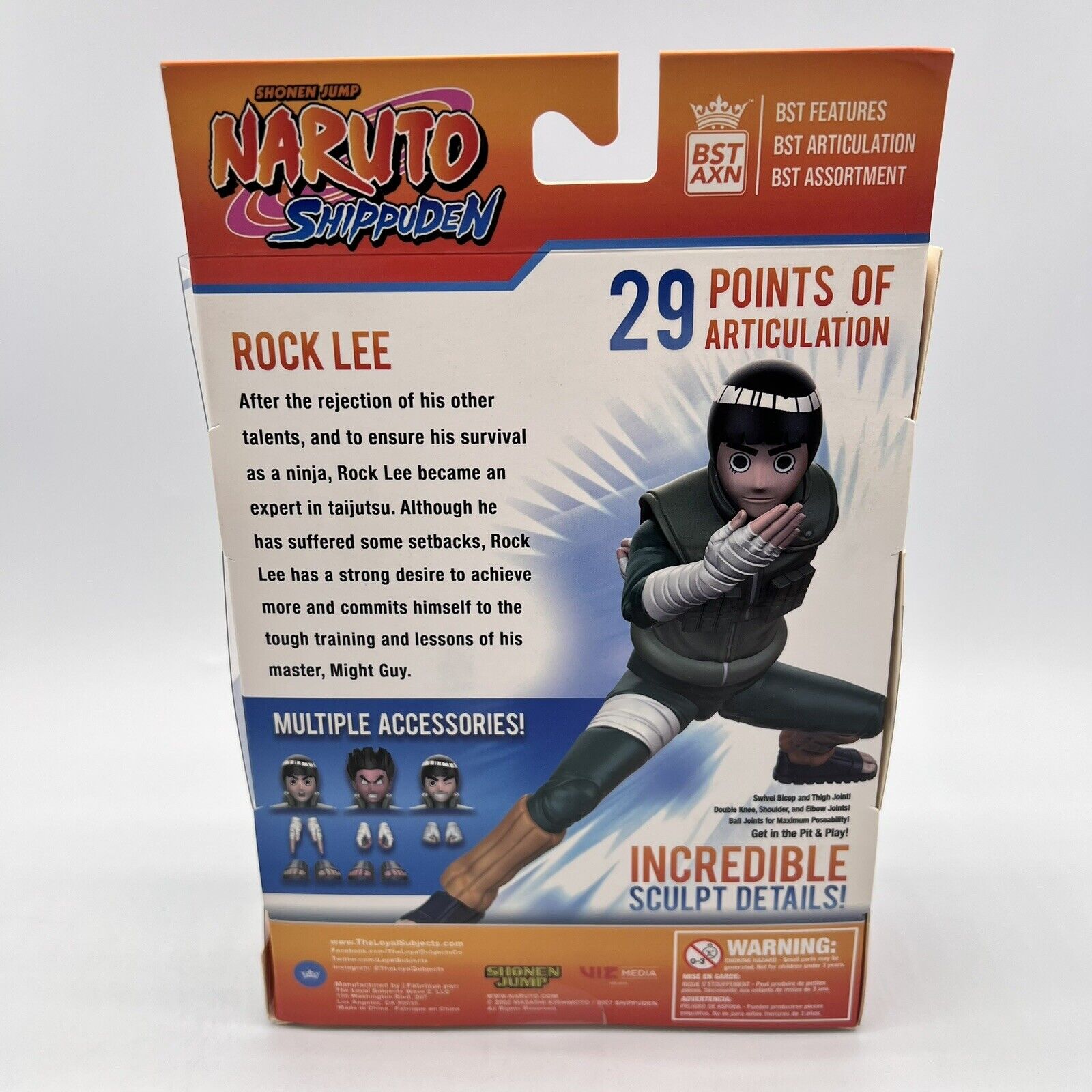 Naruto - Figurine BST AXN Rock Lee 13 cm - Figurines - LDLC