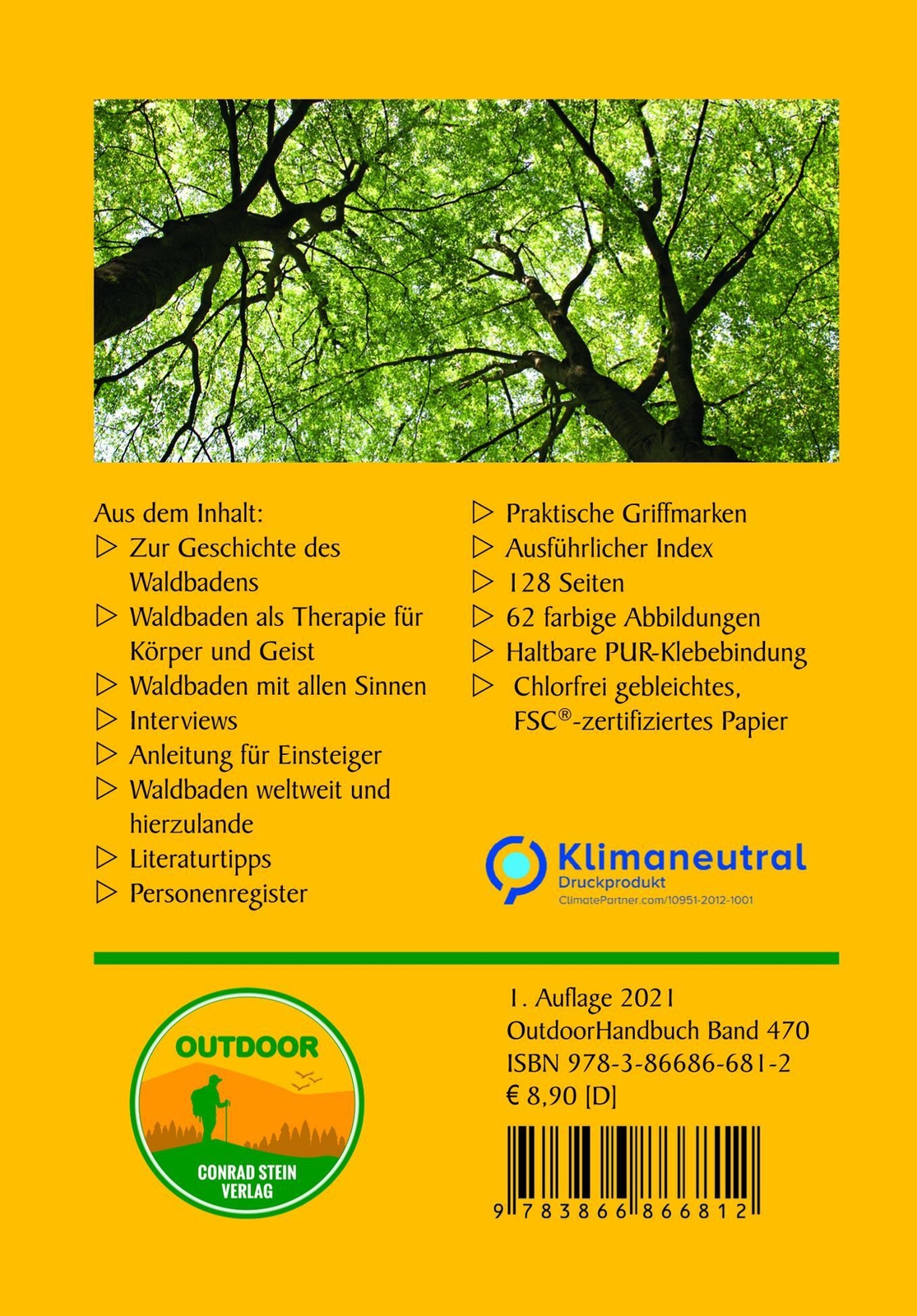 Thumbnail - Waldbaden Die Kraft Der Natur Nutzen Ulrike Katrin Peters Taschenbuch
