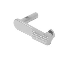 1911 Slide Stop - 45 ACP - Checkered - Premium Chrome DLC