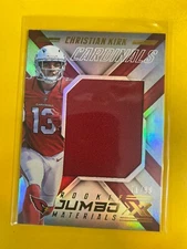 D63805  2018 Panini XR Rookie Jumbo Materials #19 Christian Kirk #71/99