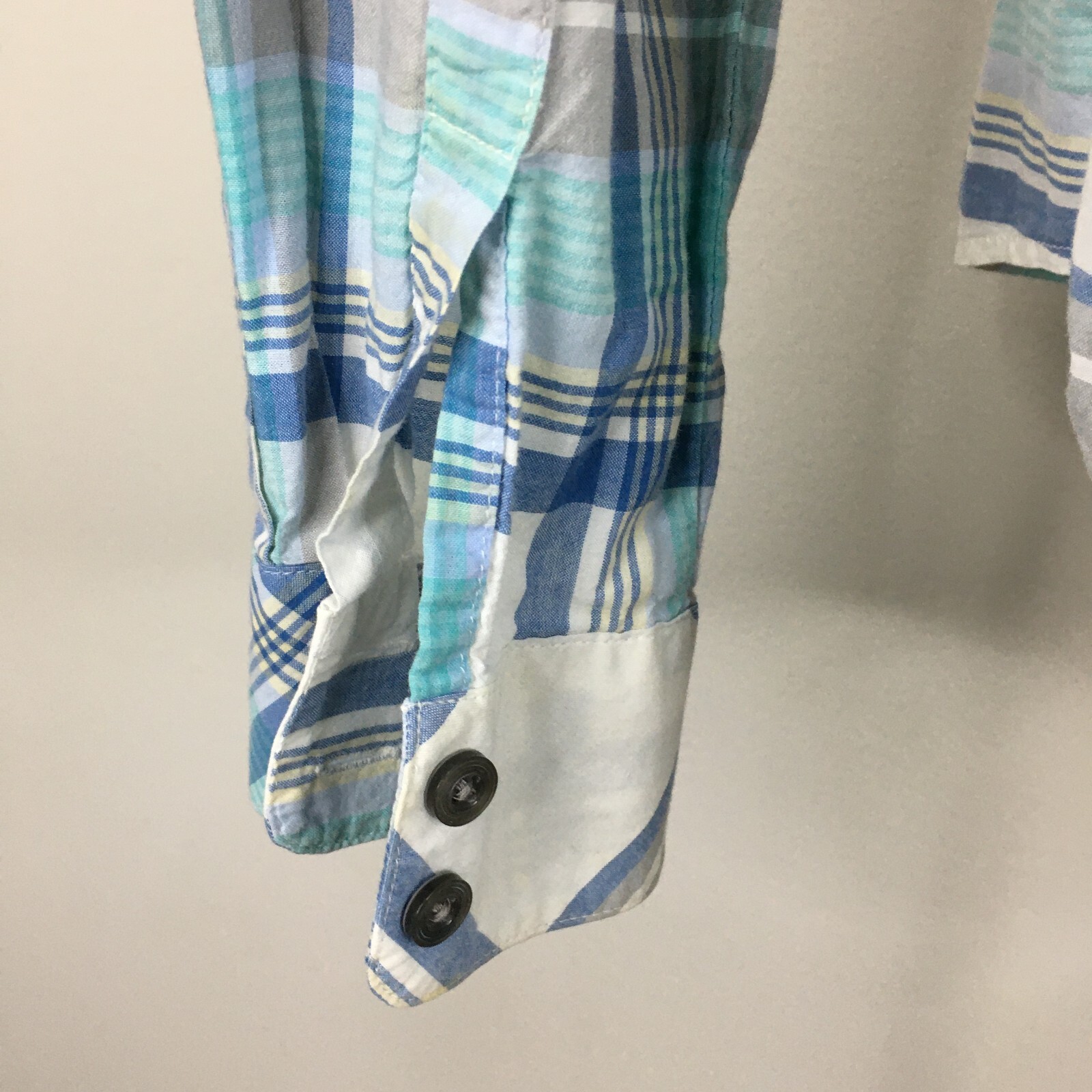 PENDLETON Multi-Color Plaid Checks Long Sleeve Bu… - image 10