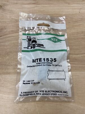 NTE Electronics NTE1535 INTEGRATED CIRCUIT TV SYNCH HORIZONTAL/VERTICAL ECG1535