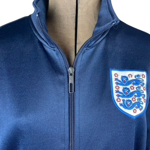 UMBRO Mens (XL) Track Jacket England UK Futball Soccer Blue Sports Game - Picture 4 of 6