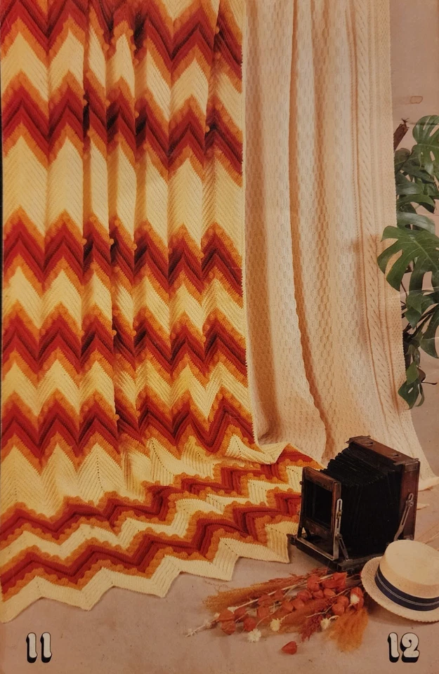 Afghans For You Knitting Patterns By Beehive - Image 4 of 4