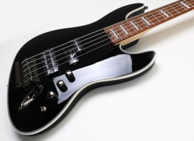 TRIBE SF5 エレキジャズベース 5弦 Electric Bass Guitar Tribe SF5 Deep Black 5 String SN 312 | eBay