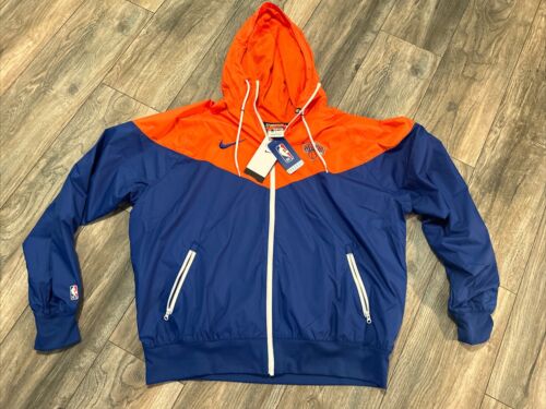NWT'S Nike New York Knicks 75th Anniversary NBA Team Windbreaker Men’s L