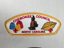 Cherokee Council twill gauze back BSA CSP Patch