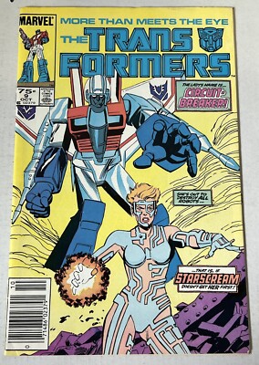 The Transformers Issue # 9 ''The lady's name is Circuit-Breaker!'' 1985 Copper age