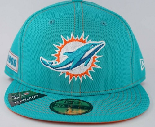 miami dolphin fitted hats