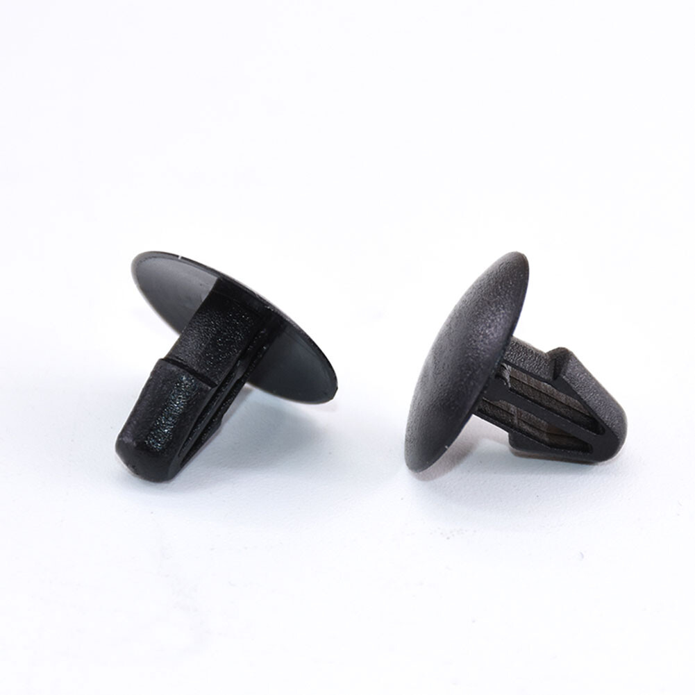 10 Auto Hood Rubber Trim Seal Edge Strip Weatherstrip Retainer Clips