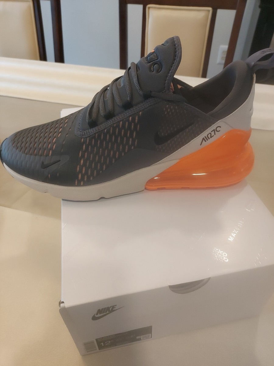 NEW Air Max 270 Men's Size Thunder Grey/Black-Desert Sand