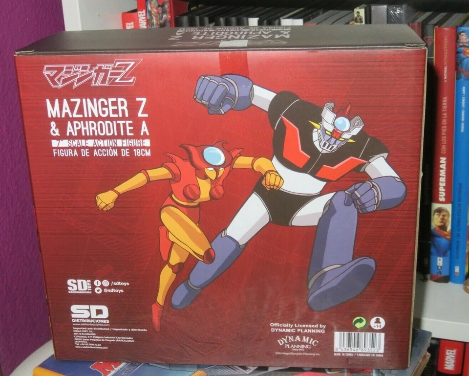 Mazinger Z - MAZINGER Z & AFRODITA - Figure Set - BRAND NEW !!!! AUTHENTIC !!!! - Imagen 3 de 3