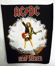 AC/DC Back Patch Heatseeker - Angus Young - blow up your video Vintage 1988 New 