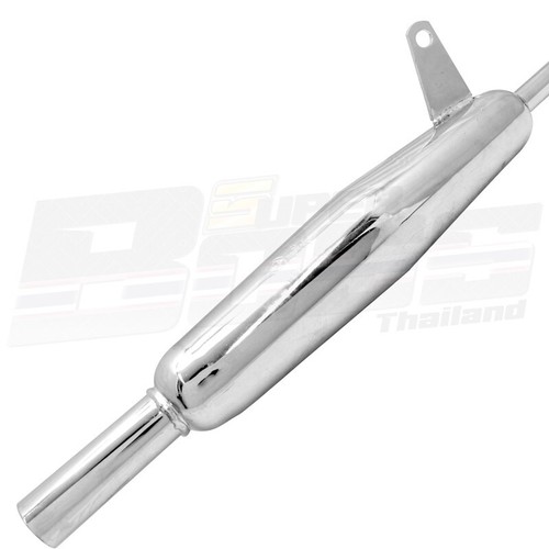 Fit Honda Honda CUB C70 C65 C50 Exhaust Muffler ***TR Style*** - Foto 5 di 6
