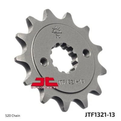 JT Sprockets - JTF1321.13 - Steel Front Sprocket, 13T Honda CRF250F XR250R - Image 1 of 4