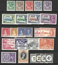 NO RHODESIA #1....J4  -- (8) SETS  --  1925 -- UNUSED