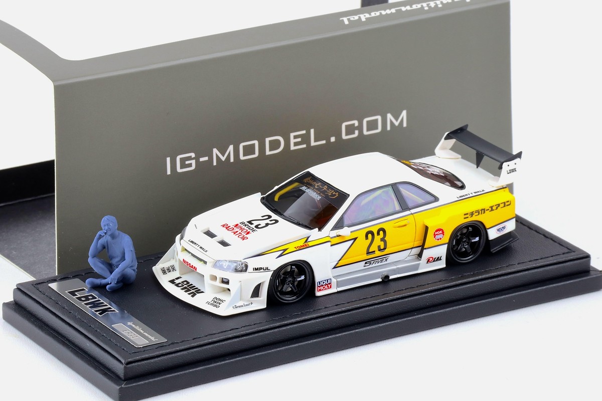 1/43 ig イグニッションモデル スカイライン ER34 スーパーシルエット 1:43 Ignition Model IG2851 Nissan LB ER34 Super Silhouette