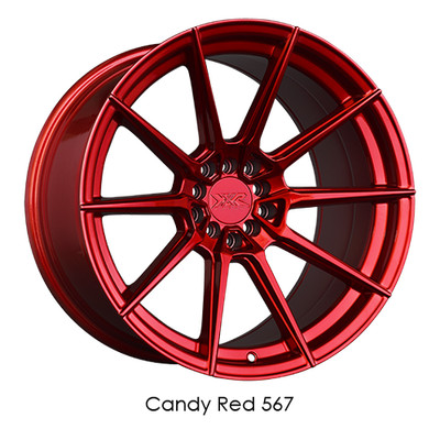 XXR Wheels Rim 567 18x9.5 5x100/5x114.3 ET20 73.1CB Candy Red