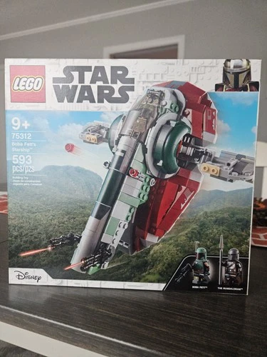 LEGO Star Wars: Boba Fett's Starship (75312) SLAVE ONE! NSIB RETIRED 2023