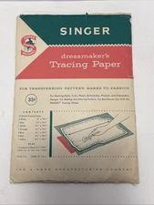 Vintage Singer Company Tracing Paper