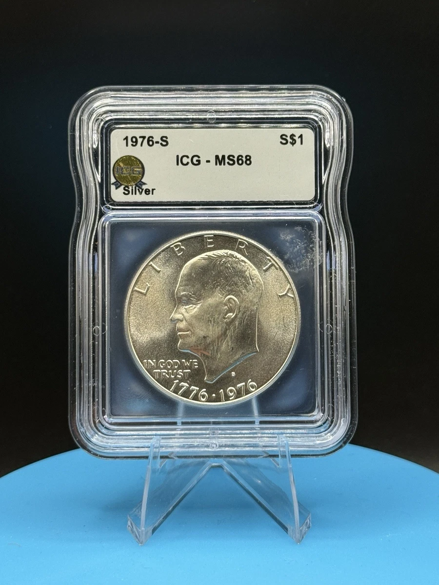 MS 68 Graded 1976 Eisenhower Dollars (1971-1978) for sale | eBay