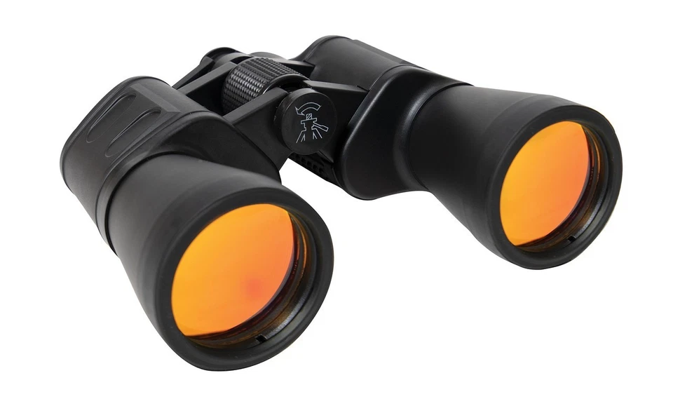 BINOCULARS with Soft Nylon Pouch, Compass and Lens Covers GREAT FOR OUTDOORS - Image 4 of 4