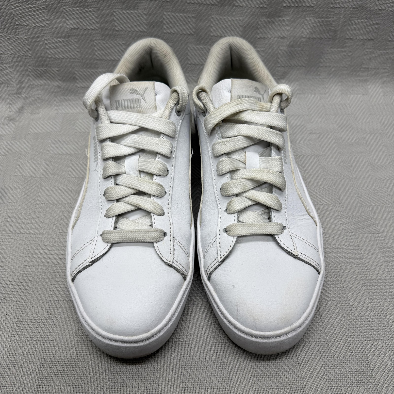 Puma Shoes Womens Size 7 White SoftFoam+ Low Top Platform Sneakers 394006-01 thumbnail 2