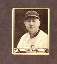 1940 Play Ball R335 (Superman Ad - High Number) RED FABER #230   [VG-EX]