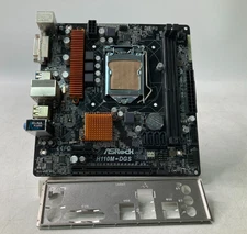 ASROCK H110M-DGS Motherboard -Socket 1151 Dual channel DDR4 7th/6th Gen