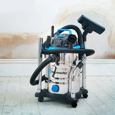 Vacmaster Aspirapolvere Wet & Dry 30L - Potenza 30 PTO 1500W per Garage, Fai da Te, Officina