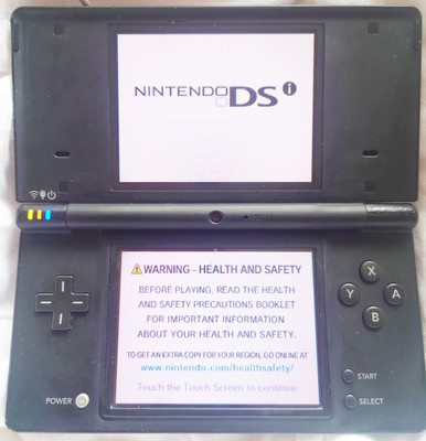 Nintendo DSi Konsole mit Stylus schwarz getestet & funktionsfähig ohne Ladegerät ohne SD Karte