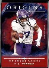 2024 Panini Origins #22 K.J. Osborn Red #/149