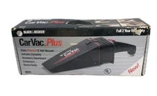 Black & Decker 9511 Car Auto Vac Plus Vacuum Cleaner & Accessories