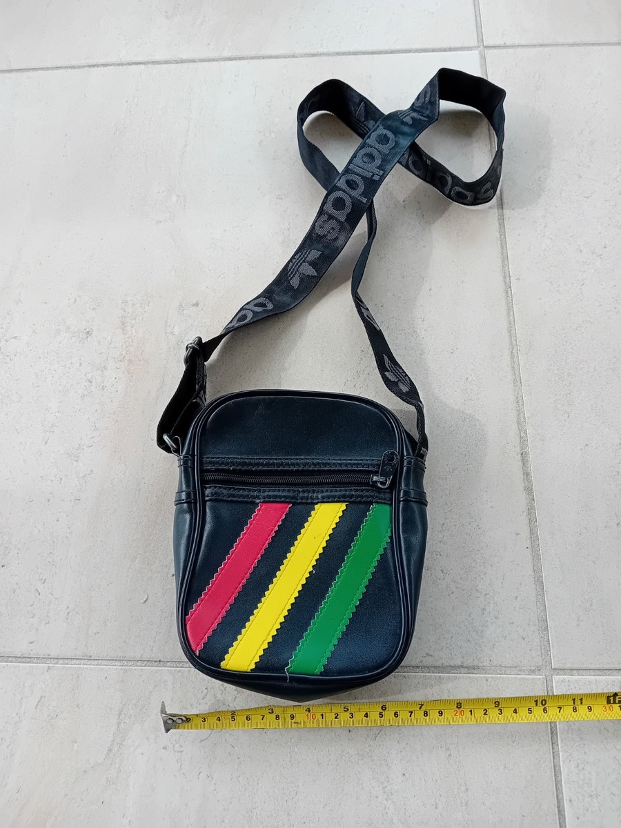 Vintage Adidas Messenger Rasta Shoulder Bag | eBay