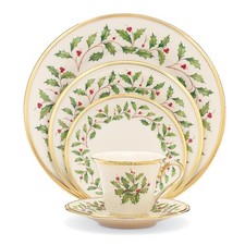 Lenox 146590600 Holiday 5-Piece Place Setting,Plates